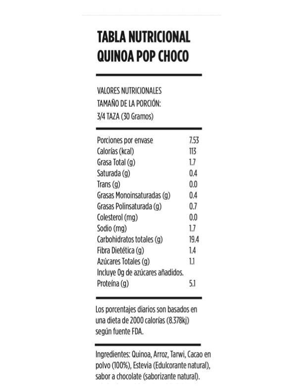 Quinoa Choco Pop - Imagen 5